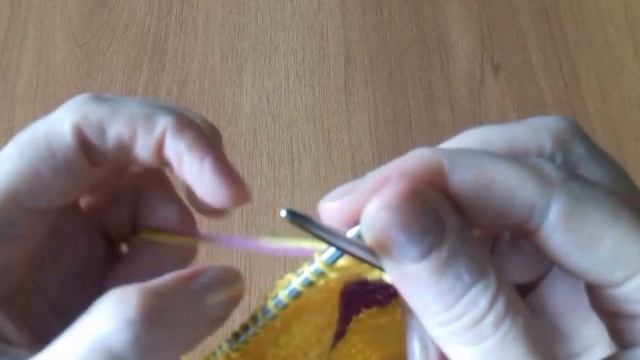 Детский плед спицами с угла, для клуба "28 петель." // Plaid from the corner of the spokes. смотреть онлайн