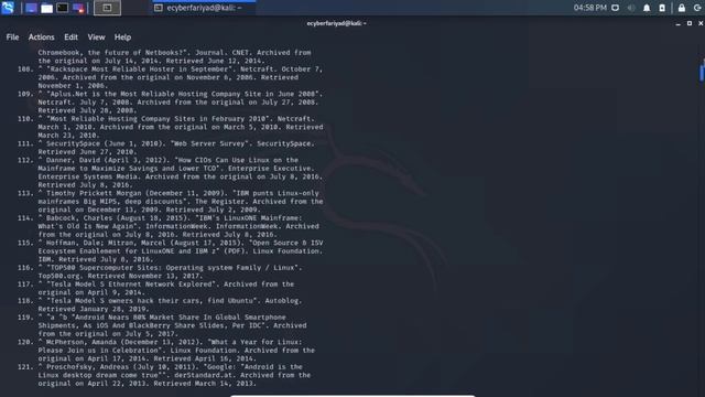 Wikipedia Search Using Kali Linux Terminal | Kali Linux смотреть онлайн