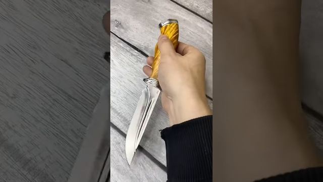 Изготовление долов на ноже из порошковой стали | +7(930)687-94-12 #ножиручнойработы #ножиназаказ смотреть онлайн