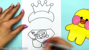 Как сделать Одежду для Уточки Лалафан из бумаги своими руками| DIY |Новогодняя одежда для Лалафанфа