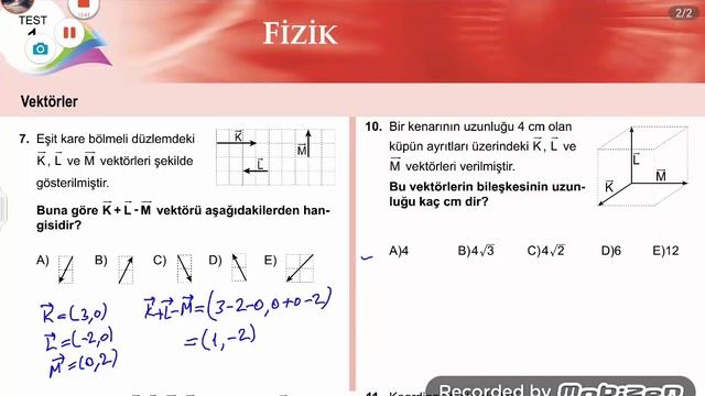 11.SINIF FİZİK MEB KAZANIM TESTİ-1-@ÖZELDERS05053968315