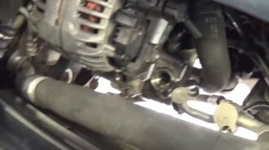 HOW TO REMOVE THE A/C COMPRESSOR ON VW JETTA MK5 AC COMPRESSOR