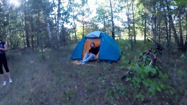 Двухдневный велопоход на Лочинское озеро смотреть онлайн