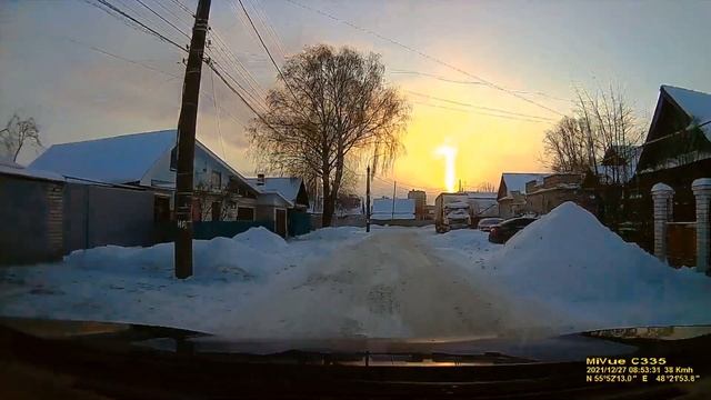 В Волжске (Марий Эл) запечатлели редкое оптическое явление смотреть онлайн