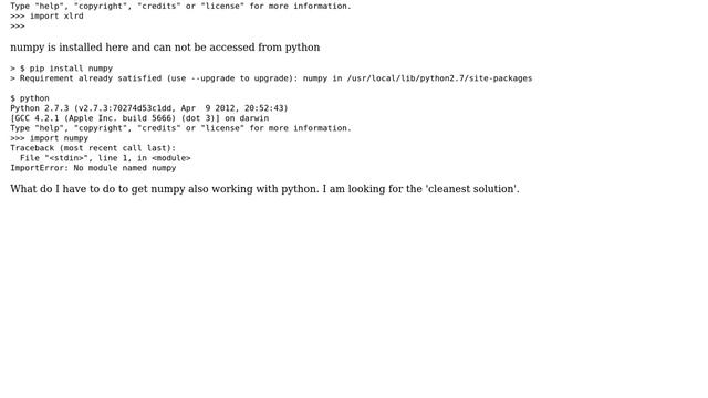Apple: python site packages directory смотреть онлайн