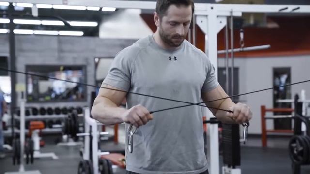 Cross Cable Triceps Extension