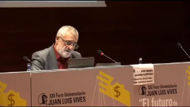 XXI Foro Universitario Juan Luis Vives - José Manuel Moreno Rodriguez смотреть онлайн