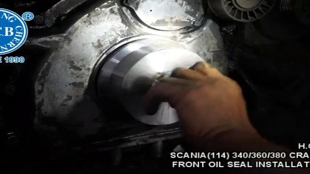 H.C.B-B1606 SCANIA (114) 340/360/380 CRANKSHAFT FRONT OIL SEAL INSTALLER смотреть онлайн