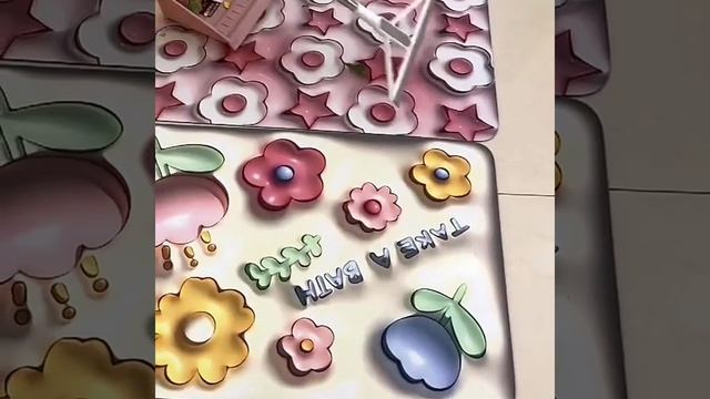 Гаджет для дома Лайфхаки с ковриком легко отмыть #shorts смотреть онлайн