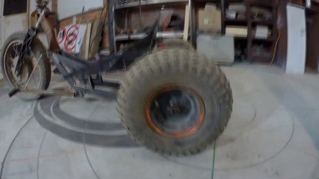 Дрифт Трайк из скутера Honda Dio и частей от китайского квадрика #1. смотреть онлайн