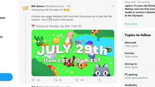 New PET SIMULATOR X game confirmed by Big Games (Roblox) смотреть онлайн