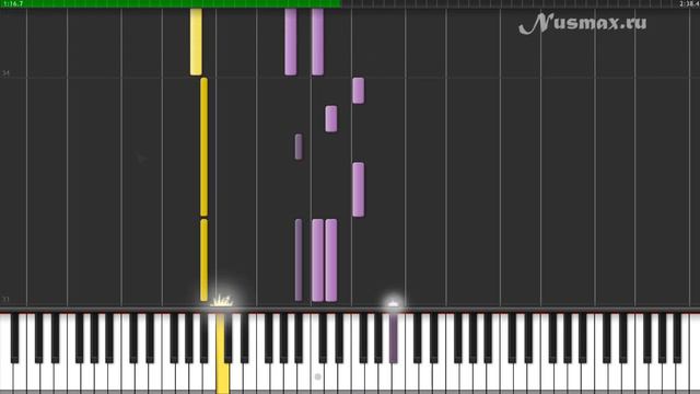 Adele — Make You Feel My Love Piano Tutorial (Synthesia + Sheets + MIDI) смотреть онлайн