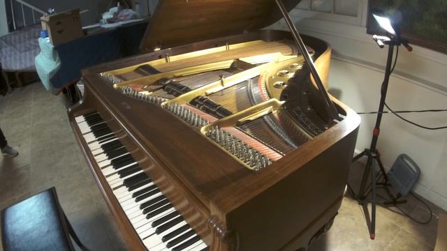 Antique Knabe player - grand piano смотреть онлайн