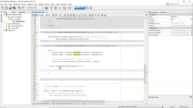 Java - NetBeans: Dealing with Errors when parsing смотреть онлайн