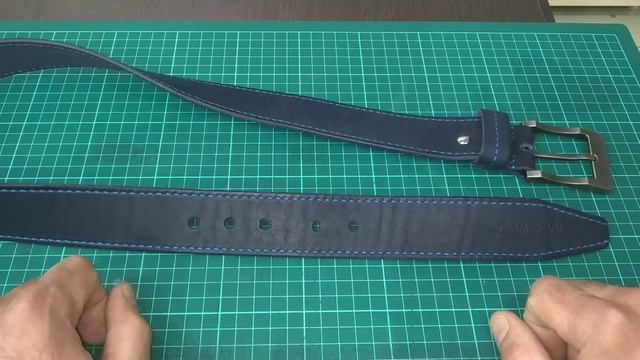 Работа с кожей/ремень из кожи,что можно и чего не рекомендуется делать при изготовлении ремня. смотреть онлайн