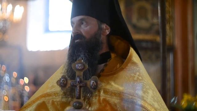 Слово игумена Иоанна перед началом Крестного хода 1часть смотреть онлайн
