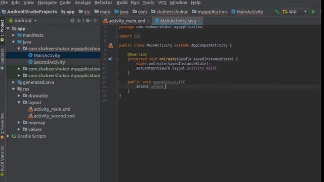Android Activity | Android Studio Basics | Creating and Passing Data between Activities смотреть онлайн