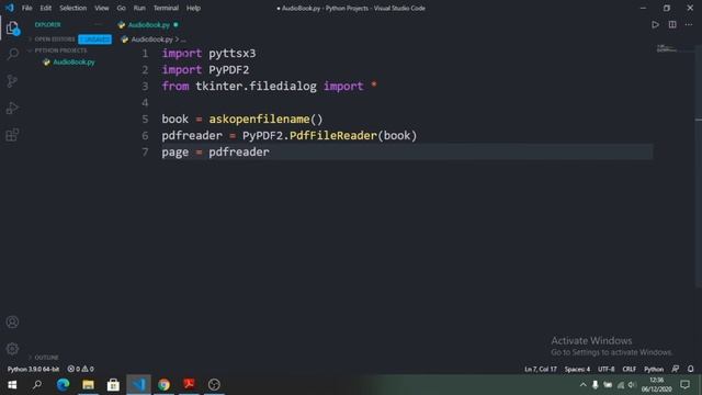 Python Project || Audio Book App using Python || My Geek Helper смотреть онлайн