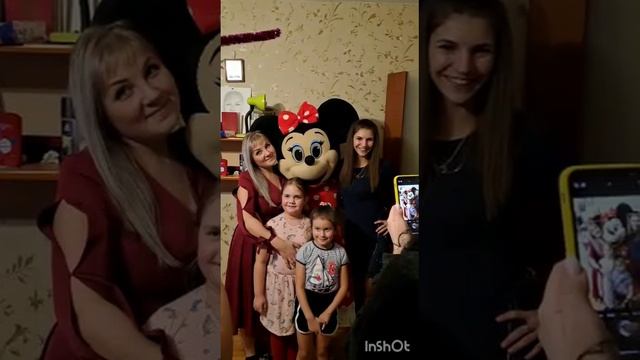 наша Мышка пришла поздравить Полину с днём рождения???#миккимаус,#праздник ,#ростовыекуклы #подарок смотреть онлайн