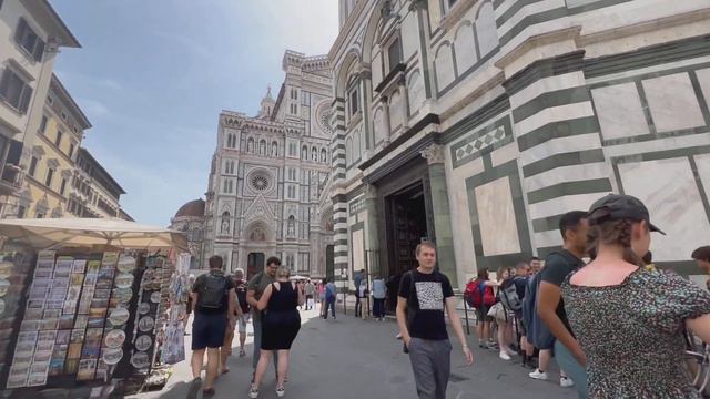FLORENCE 2022 SUMMER WALK TOUR| A FASCINATING PLACE TO VISIT IN 4K UHD WITH CAPTION смотреть онлайн