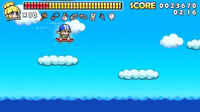 Wonderboy Returns Remix - REVIEW PS4 смотреть онлайн