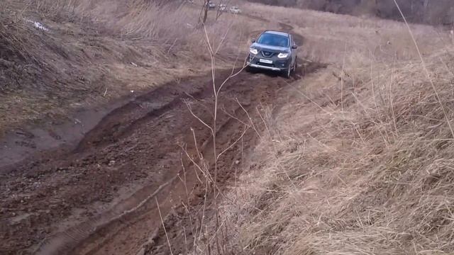 Nissan X-Trail T32 2015 off-road, поездка с клубом All-road.club смотреть онлайн