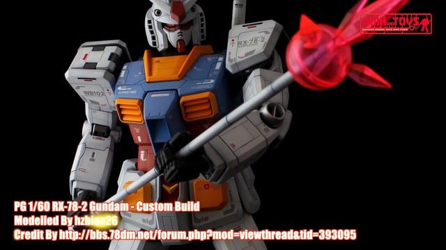 PG 1/60 RX-78-2 Gundam - Custom Build смотреть онлайн