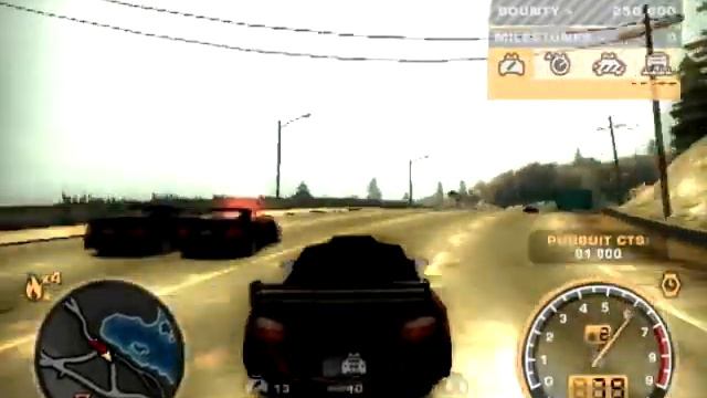 NFS Most Wanted pc gameplay ( police ) смотреть онлайн