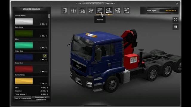 Euro Truck Simulator 2 / Test Mod n°4 ( Man TGS E5 ) смотреть онлайн
