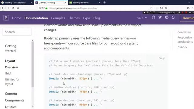 Bootstrap 4 Framework Tutorial - 5 - Where To Get Help - Hindi смотреть онлайн