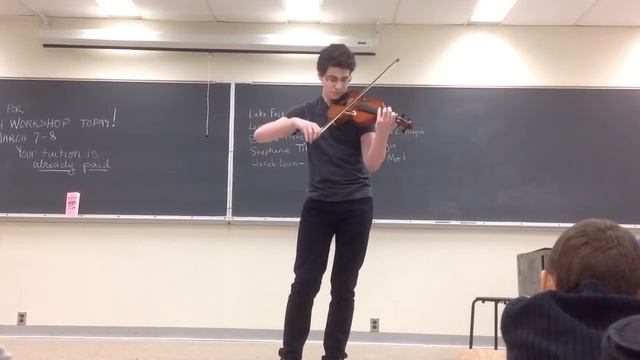 Kabalevsky Violin Concerto mov 1 смотреть онлайн