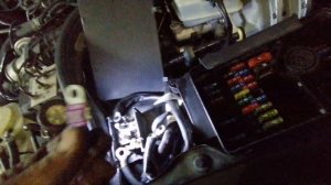 Замыкание на массу плюса от генератора Мерседес w210