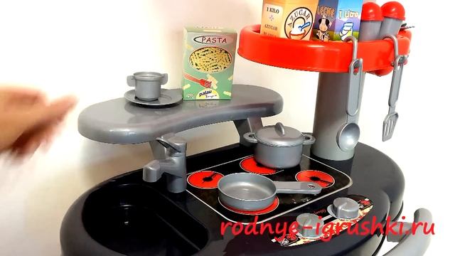 Игрушечная кухня Marta с духовкой и стиральной машиной смотреть онлайн