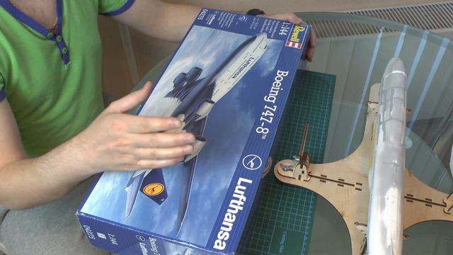 Boeing 747-8 Fanhansa : Revell : Сборка шаг за шагом