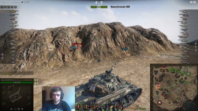 WZ-111 model 5A. Новый тяжелый танк китайской ветки развития. смотреть онлайн