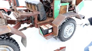 Обзор МИНИТРАКТОРА 4х4 с двигателем ОКА