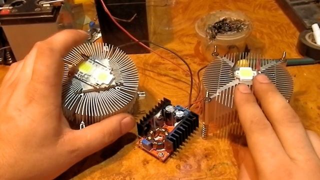 Cob Led 10W в сравнении с матричными светодиодами на 10 Ватт смотреть онлайн