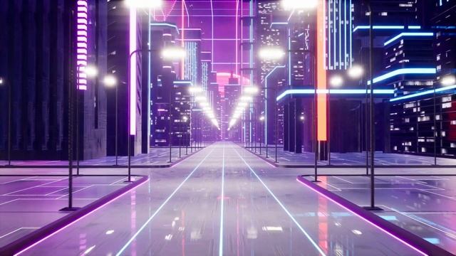 Neon City - Synthwave | Unreal Marketplace Showcase Video