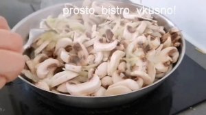 Шампиньоны в сливках ну очень вкусно?