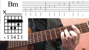 Си минор : 5 Позиций Аккордов и пентатоник.