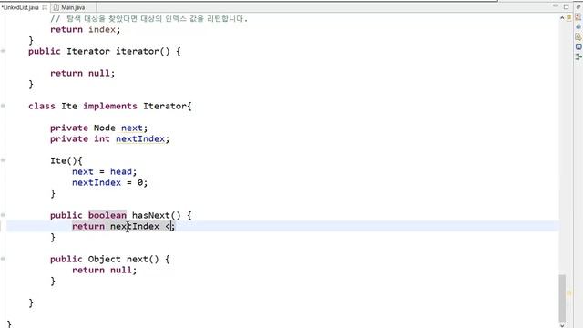 Linked list java 구현 12 - iterator смотреть онлайн