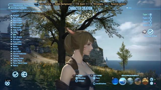 Final Fantasy XIV: A Realm Reborn Beta - Creando personaje 3 смотреть онлайн