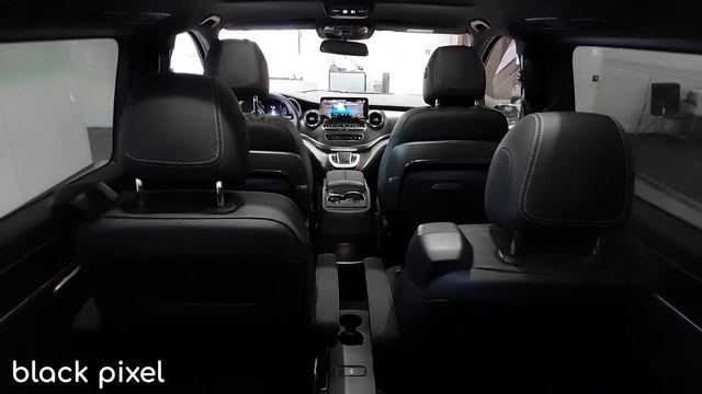 Live: обзор Mercedes Benz V-Class V300d Long 4Matic/ Black Pixel смотреть онлайн
