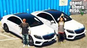 РЕАЛЬНАЯ ЖИЗНЬ В GTA 5 - УГОН MERCEDES S63 AMG ИЗ СВАДЕБНОГО КОРТЕЖА! 🌊ВОТЕР