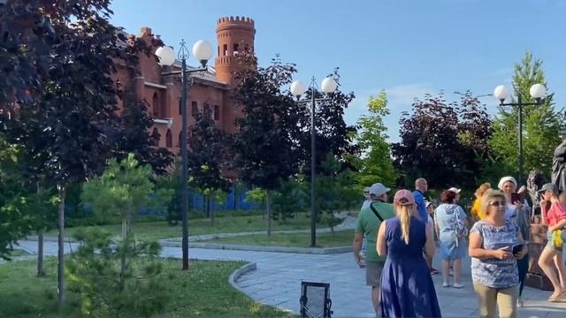 НАБЕРЕЖНАЯ БРЮГГЕ. ЙОШКАР-ОЛА. МАРИЙ ЭЛ. РОССИЯ. смотреть онлайн