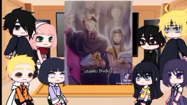 BORUTO PRE TIMESKIP AND TIMESKIP REACT TO BORUTO TWO BLUE VORTEX.GACHACLUB GACHAREACT