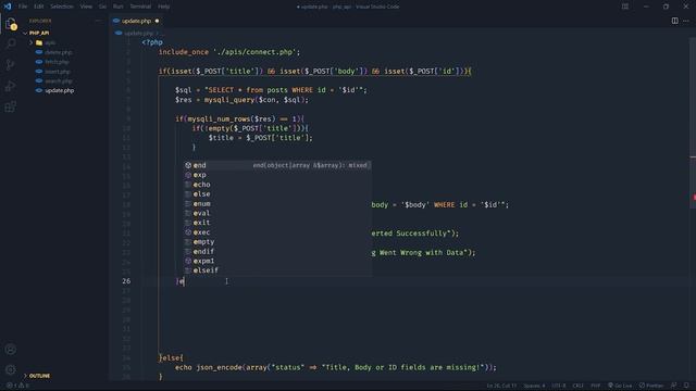 Update Data API | PHP JSON API # 08 | Urdu & Hindi смотреть онлайн