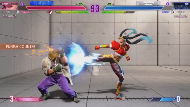 Street Fighter 6 Kazunoko (Kimberly) Vs Haitani (Ken) смотреть онлайн