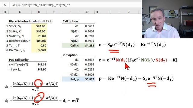 Black Scholes Merton option pricing model (FRM T4-11) смотреть онлайн