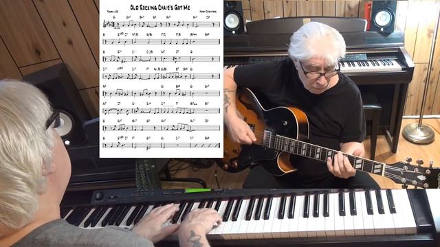 Old Rocking Chair's Got Me - Jazz guitar & piano cover ( Hoagy Carmichael ) смотреть онлайн